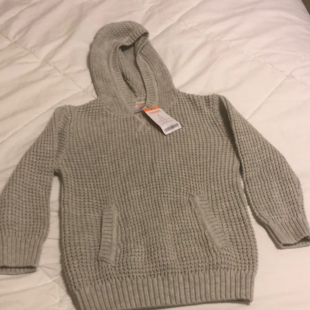 Gymboree grey sweater 3T new with tags